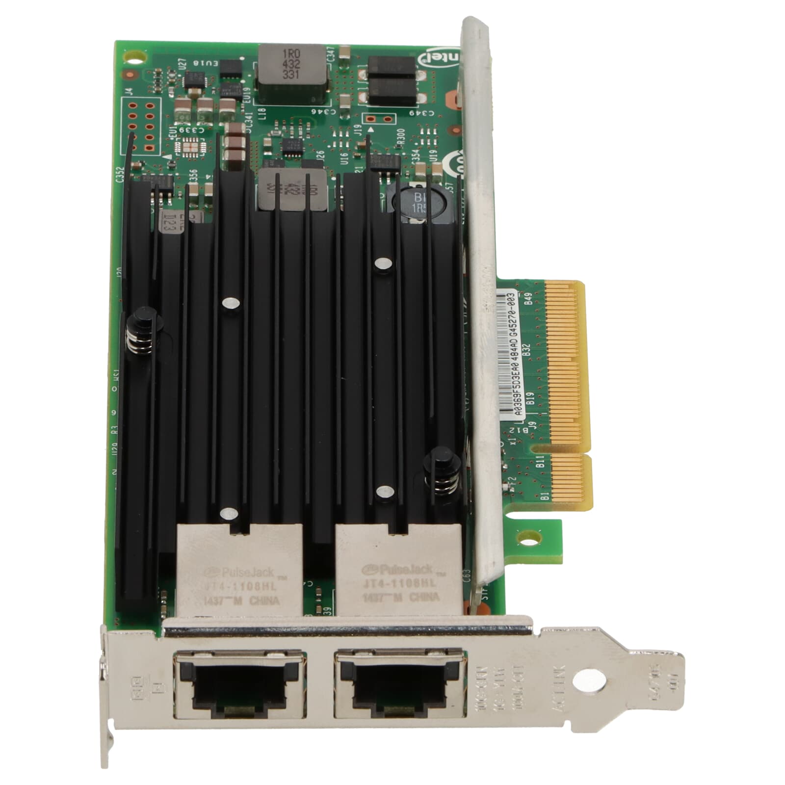 G45270-004  | Intel X540-T2 2-Port 10GBase-T PCI Express 2.0 x8 Low Profile Converged Network Adapter Card