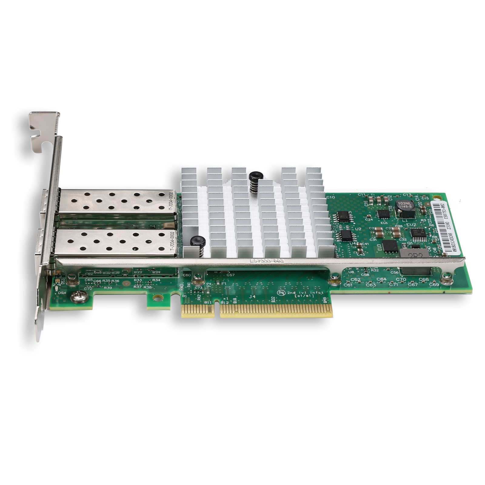 E68793-003  | Intel 2-Port RJ-45 10Gb/s 10GBase-T PCI Express 2.0 x8 Gigabit Ethernet Converged Server Network Adapter Card