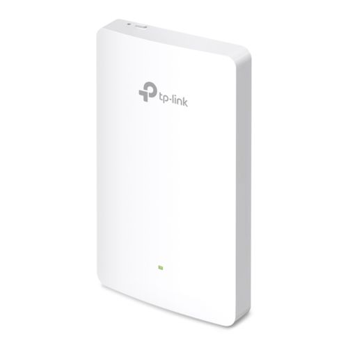 TP-LINK (EAP615-WALL) AX1800 Wall Plate Wi-Fi 6 Access Point Dual Band PoE Gigabit OFDMA & DL/UL MU-MIMO Free Software
