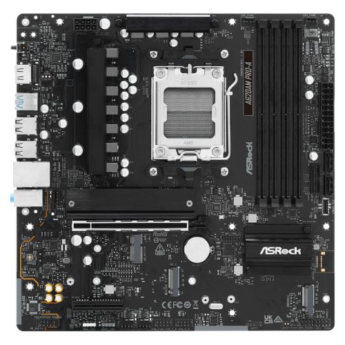Asrock A620AM PRO-A AMD A620A AM5 Micro ATX 4 DDR5 HDMI 2.5G LAN 3x M.2