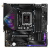 Asrock Z890M RIPTIDE WIFI Intel Z890 1851 Micro ATX 4 DDR5 HDMI DP 2 TB4 Wi-Fi 6E 2.5G LAN RGB 3x M.2