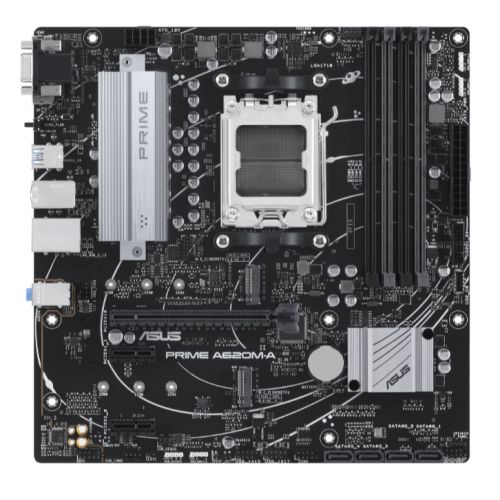 Asus PRIME A620M-A-CSM - Corporate Stable Model AMD A620 AM5 Micro ATX 4 DDR5 VGA HDMI DP GB LAN PCIe4 2x M.2