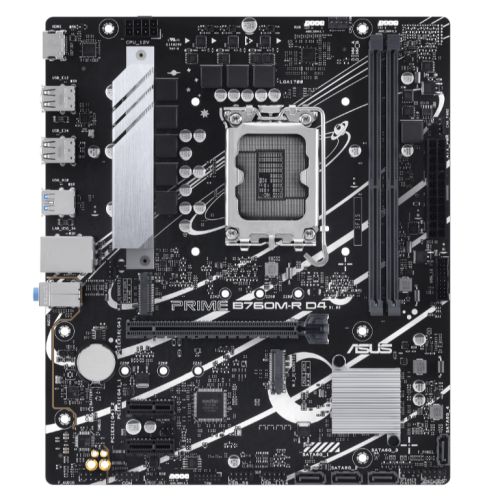 Asus PRIME B760M-R D4 Intel B760 1700 Micro ATX 2 DDR4 HDMI 2.5G LAN PCIe4 2x M.2