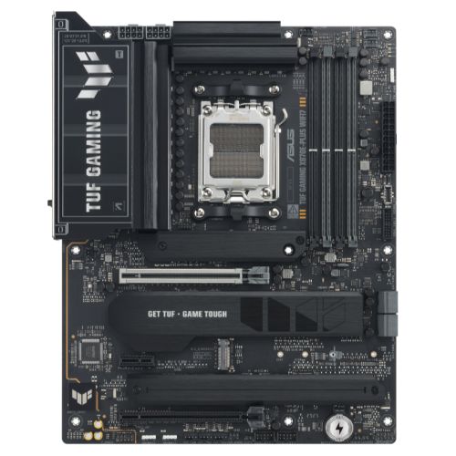 Asus TUF GAMING X870E-PLUS WIFI7 AMD X870 AM5 ATX 4 DDR5 HDMI 2 USB4 Wi-Fi 7 2.5G LAN PD 30W 4x M.2