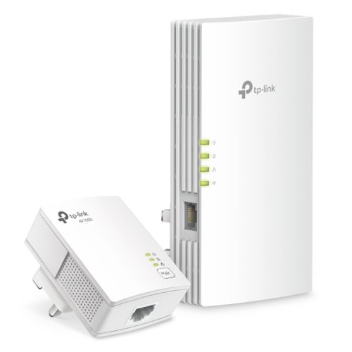 TP-LINK (TL-WPA7817 KIT) AX1500 Wireless Dual Band Powerline Adapter Kit AV1000 Gigabit 1-Port EasyMesh-Compatible