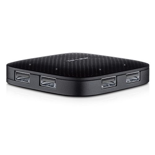 TP-LINK (UH400) Portable External 4-Port USB 3.0 Hub Driverless Black