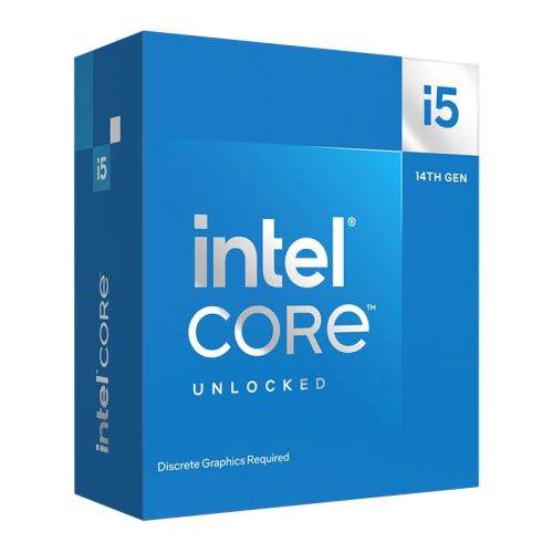 Intel Core i5-14600KF CPU 1700 3.5 GHz (5.3 Turbo) 14-Core 125W (181W Turbo) 10nm 24MB Cache Unlocked Raptor Lake Refresh No Graphics NO HEATSINK/FAN