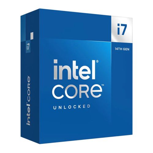 Intel Core i7-14700K CPU 1700 3.4 GHz (5.6 Turbo) 20-Core 125W (253W Turbo) 10nm 33MB Cache Unlocked Raptor Lake Refresh NO HEATSINK/FAN