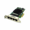 I350T4BLK  | Intel 4 x Port 1Gb/s 10/100/1000Base-T PCI Express 2.1 x4 Gigabit Ethernet Server Network Adapter Card