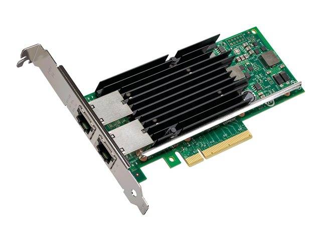X540T2BLK  | Intel 2-Port 10Gb/s 10GBase-T PCI Express 2.1 x8 Gigabit Ethernet Converged Network Adapter Card