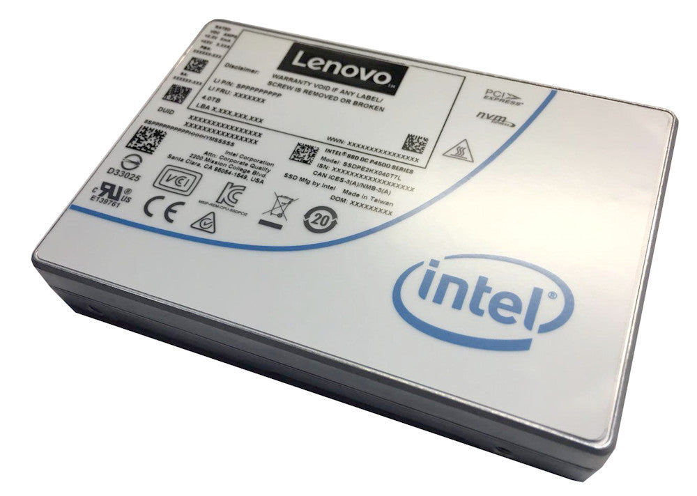SSDPERKX040T7 | Intel DC P4500 4TB Triple-Level Cell PCI Express 3.1 x4 NVMe 2.5" Solid State Drive