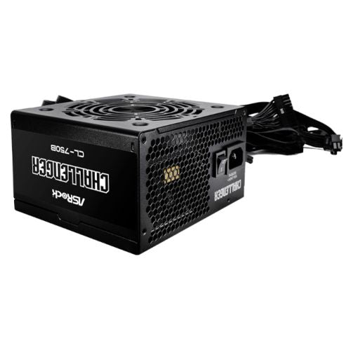 Asrock 750W Challenger CL-750B PSU Fully Wired 80+ Bronze ATX 2.52 PCIe 5.1