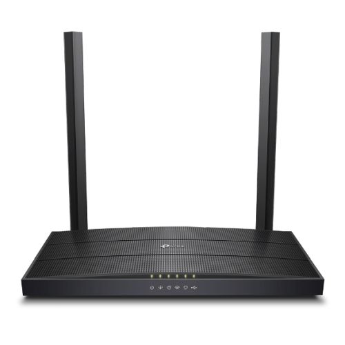 TP-LINK (Archer VR400) AC1200 (300+867) Wireless Dual Band GB VDSL2/ADSL2+ Modem Router MU-MIMO USB
