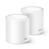 TP-LINK (DECO X50) AX3000 Dual Band Wireless Whole Home Mesh Wi-Fi 6 System 2 Pack 3x LAN OFDMA & MU-MIMO TP-Link HomeShield