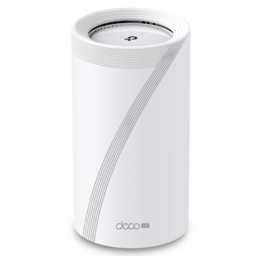 TP-LINK (DECO BE65-5G) 5G BE9300 Tri-Band Whole Home Mesh Wi-Fi 7 System 5G Broadband 3x 2.5G Ports MLO Wireless/Wired Combined Backhaul