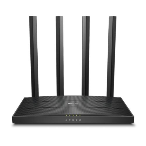 TP-LINK (Archer C6) AC1200 (867+300) Wireless Dual Band GB Cable Router 4-Port MU-MIMO Access Point Mode
