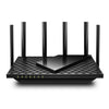 TP-LINK (Archer AXE75) AXE5400 Wi-Fi 6E Tri-Band GB Router OneMesh USB Ultra-Low Latency OFDMA HomeShield Alexa Voice Control