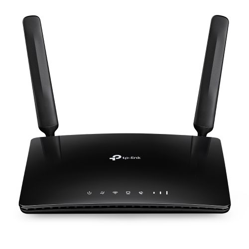 TP-LINK (TL-MR6500V) 300Mbps N300 4G LTE Telephony WiFi Router VoLTE/CSFB/VoIP SIM Card Slot 2 LAN 1 LAN/WAN Phone Port