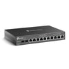 TP-LINK (ER7212PC) Omada 3-in-1 Gigabit VPN Router - Router + PoE Switch + Omada Controller 12 Ports Up to 4x WAN