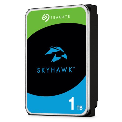 Seagate 3.5" 1TB SATA3 SkyHawk Surveillance Hard Drive 256MB Cache 8 Drive Bays Supported 24/7 CMR OEM