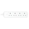 TP-LINK (TAPO P304M) Smart Wi-Fi Power Strip 4 Outlets App/Voice Control Surge Protection Energy Monitoring Matter Certified