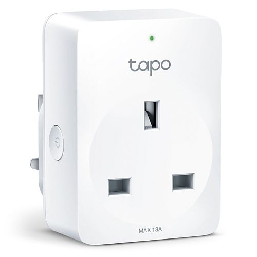 TP-LINK (TAPO P110) Mini Smart Wi-Fi Socket Remote Access Scheduling Away Mode Voice Control Energy Monitoring