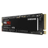 Samsung 4TB 990 PRO M.2 NVMe SSD M.2 2280 PCIe 4.0 V-NAND R/W 7450/6900 MB/s 1600K/1550K IOPS