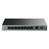 TP-LINK (LS1210GP) 10-Port Gigabit Desktop LiteWave Switch with 8-Port PoE+ GB SFP Port