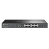 TP-LINK (SG3218XP-M2) Omada 16-Port 2.5G and 2-Port 10GE SFP+ L2+ Managed Switch with 8-Port PoE+ Rackmountable