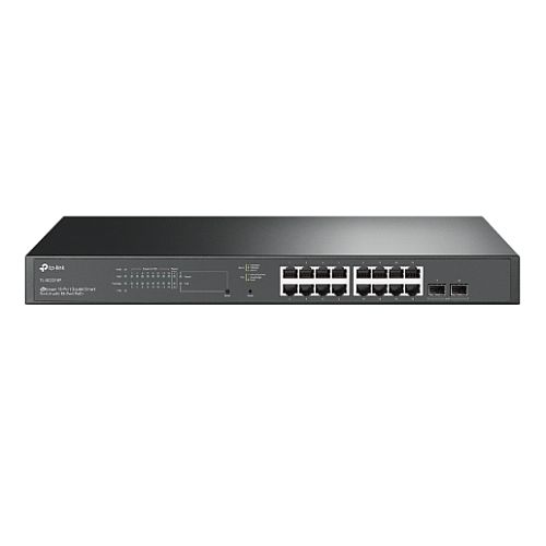 TP-LINK (SG2218P) JetStream 18-Port Gigabit Smart Switch w/ 16-Port PoE+ 2x SFP IPv6 Centralised Management