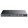 TP-LINK (ES228GMP) Omada 28-Port Gigabit Easy Managed Switch with 24-Port PoE+ 2x GB SFP Ports 384W Power Budget Rackmountable