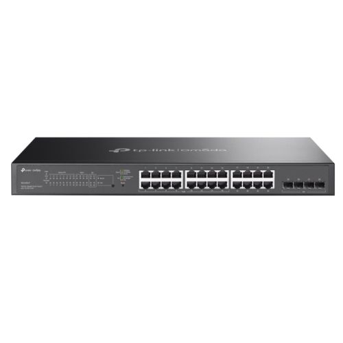 TP-LINK (SG2428LP) Omada 28-Port Gigabit Smart Switch with 16-Port PoE+ 4 GB SFP Slots Rackmountable