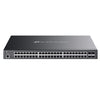 TP-LINK (SG3452XMPP) Omada 48-Port Gigabit and 4-Port 10GE SFP+ L2+ Managed Switch with 40-Port PoE+ & 8-Port PoE++ Rackmountable