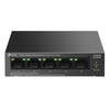 TP-LINK (LS105GP) 5-Port Gigabit Desktop LiteWave Switch with 4-Port PoE+ Metal Casing