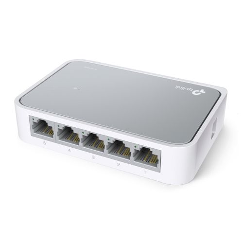 TP-LINK (TL-SF1005D V16) 5-Port 10/100Mbps Unmanaged Desktop Switch Plastic Case