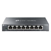TP-LINK (RP108GE) 8-Port Gigabit Managed Reverse PoE Switch 7 PoE Input & 1 PoE Output DC Output Metal Casing