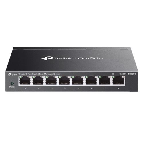 TP-LINK (ES208G) Omada 8-Port Gigabit Easy Managed Switch 8x GB Ports Metal Casing