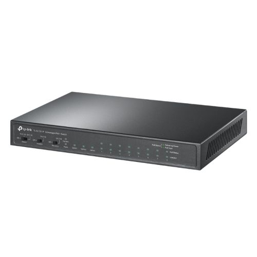 TP-LINK (TL-SL1311P) 8-Port 10/100Mbps + 3-Port Gigabit Desktop Switch with 8-Port PoE+ GB SFP Port