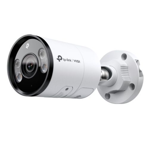 TP-LINK (InSight S385 2.8MM) VIGI 8MP Outdoor Full-Colour Bullet Network Camera w/ 2.8mm Lens IP67 PoE AI Detection/Classification Two-Way Audio H.265+