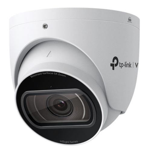 TP-LINK (InSight S445ZI) VIGI 4MP IR Motorized Varifocal Turret Network Camera 5x Zoom IP67 PoE AI Detection/Classification Two-Way Audio H.265+