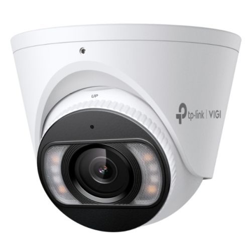 TP-LINK (InSight S485 2.8MM) VIGI 8MP Full-Colour Turret Network Camera w/ 2.8mm Lens IP67 PoE AI Detection/Classification Two-Way Audio H.265+