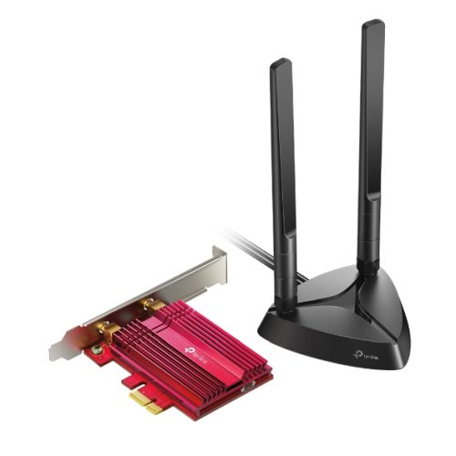 TP-LINK (Archer TX3000E) AX3000 (574+2402) Wireless Dual Band PCI Express Wi-Fi 6 Adapter Bluetooth 5.0 WPA3 Magnetized Base