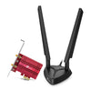 TP-LINK (Archer TXE75E) AXE5400 Wi-Fi 6E Tri-Band PCI Express Adapter Bluetooth 5.2