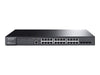 T2600G-28MPS(TL-SG3424P) | TP-Link JetStream T2600G-28MPS Switch L2+ Managed 24 x 10/100/1000 (PoE+) + 4 x SFP desktop Rack-Mountable PoE+ (384 W)