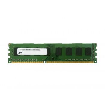 MT18JSF51272AZ-1G1AZES | Micron Technology 8GB PC3-10600 non-ECC Unbuffered DDR3-1333MHz CL9 240-Pin DIMM 1.35V Low Voltage Dual Rank Memory