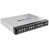 SR2024C | Linksys 24-Port 10/100/1000 Gigabit Switch + 2 Mini-GBIC Ports