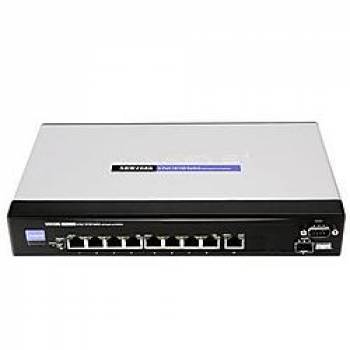 SRW208G-K9-NA  Cisco Small Business 300 Series (SRW208G-K9-NA) 8 Ports Managed Switch