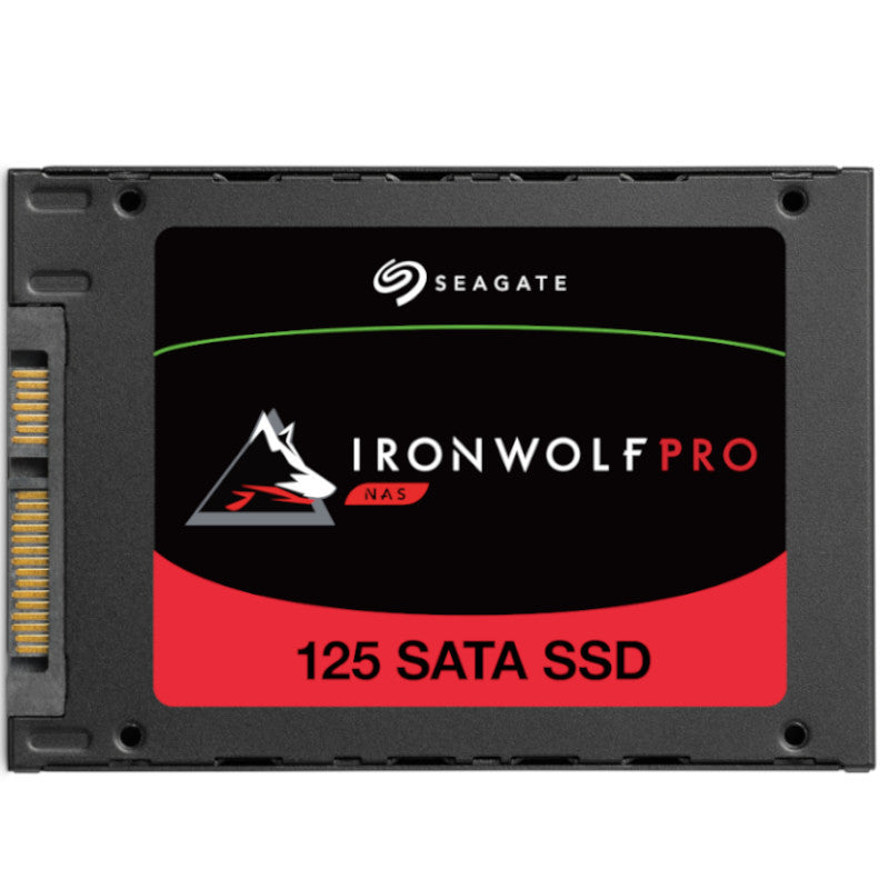 ZA960NX1A001 Seagate IronWolf Pro 125 960GB TLC SATA 6Gbps 2.5-inch Solid State Drive