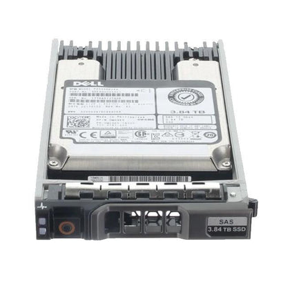 PV1Y1 | Dell 3.84TB SAS 24Gbps 512e ISE Read Intensive 2.5" Solid State Drive with Tray for 15g PowerEdge Server