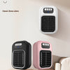Wall Mounted Portable Small  With Remote Control, Adjustable Silent Thermostat Suitable For Winter Home Offices Bathroom